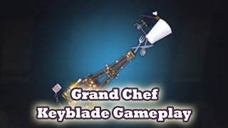 Kingdom Hearts 3 Grand Chef Keyblade Gameplay