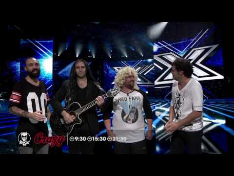 Manuel Agnelli e Marchino ad X-Factor 10 :)