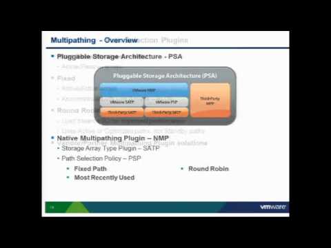 VMworld 2011: VSP3868 - VMware vStorage Best Practices