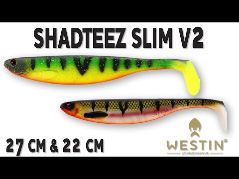 Westin Shadteez Slim V2 22cm Motoroil Blood Bulk