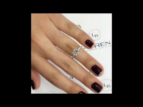 2 ct Princess Diamond Engagement Ring