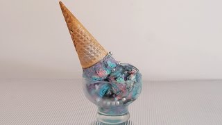 ¡Este helado galáctico te hará sentir en las estrellas!