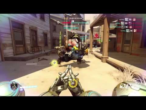 Overwatch MP gameplay: June 25, 2016 pt4 - Hanzo's Ultimate of DOOM
