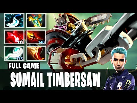 SUMAIL MID DOTA 2 [TIMBERSAW] 10K MMR [FULL GAME] - DOTA 2 PRO GAMEPLAY
