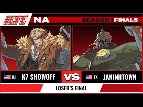 K7 Showoff (Leo) vs. JANinHtown (Potemkin) Loser's Final - ICFC GGST NA Season 1 Finals