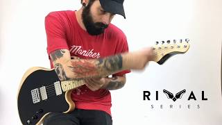 Video thumbnail for Moniker Guitars Rival Series with Seymour Duncan Hot Rodded Humbuckers by Moniker Guitars
