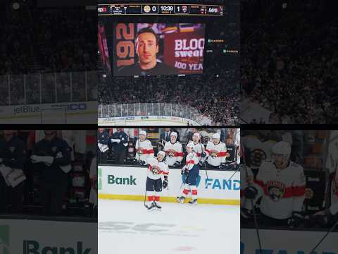 A moment for Marchy 👏 #NHL #bruins