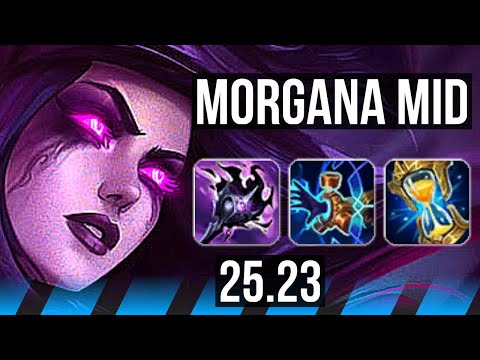 MORGANA vs AKALI (MID) | EUW Master | 25.23