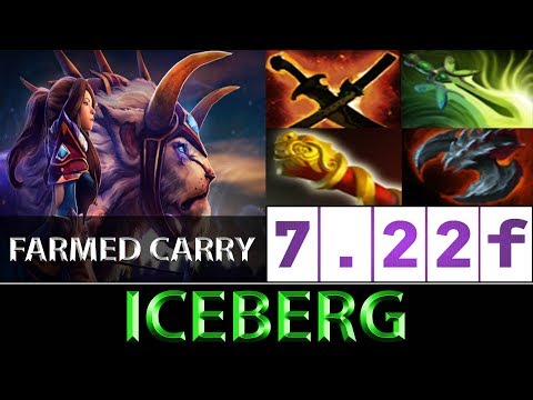 Iceberg [Mirana] 20 Kills Farmed Carry EU Ranked ► Dota 2 7.22f