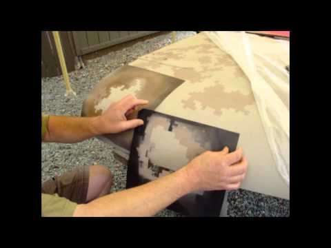 how to paint digital camo 1