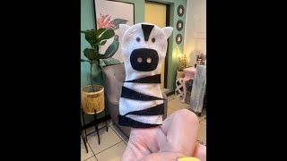 How to Make a Finger Puppet | Easy Kids Craft Tutorial by Scribble &amp; Scratch
