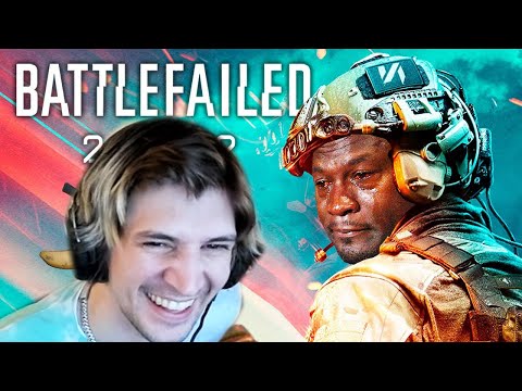 xQc Reacts to BattleFailed 2042 | big boss