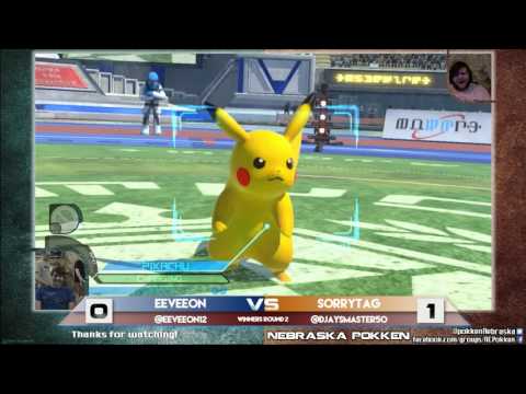 3 Eeveeon vs SorryTag - Pokken at Underground - 6/27/17