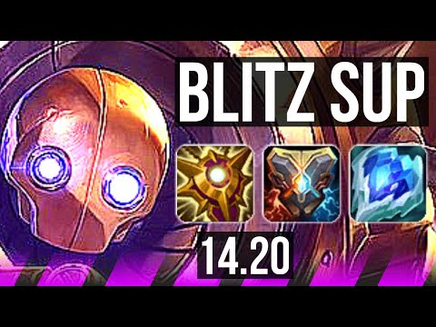 BLITZCRANK & Jhin vs ZYRA & Varus (SUP) | 16k DMG | EUNE Master | 14.20