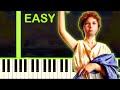 COLUMBIA PICTURES INTRO THEME EASY Piano Tutorial