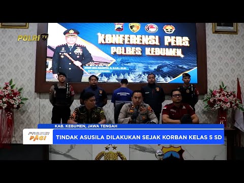 POLRES KEBUMEN TANGKAP AYAH TIRI TERSANGKA PENCABULAN ANAK DI BAWAH UMUR