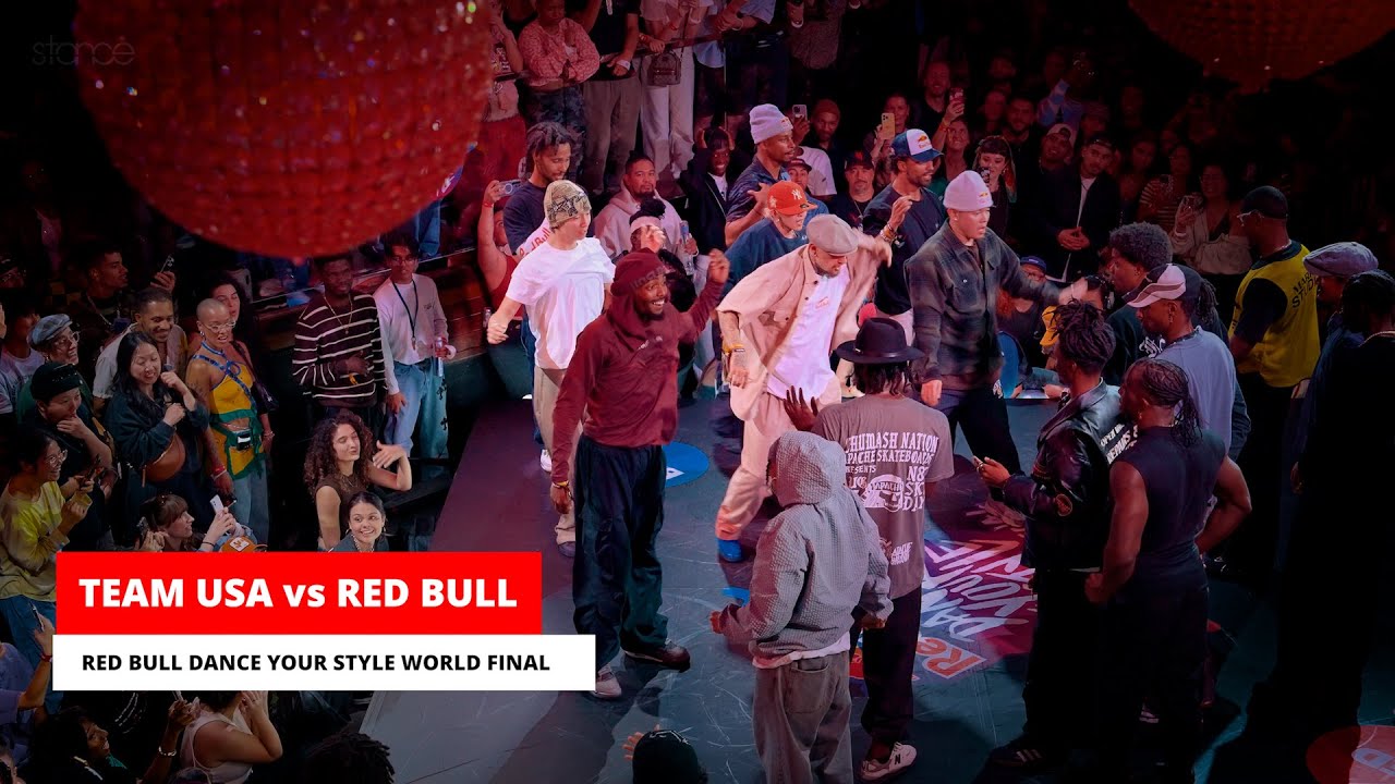 Team USA vs Red Bull (4k) // stance // Red Bull Dance Your Style World Final 2025
