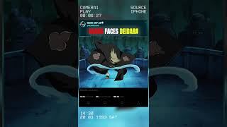 GAARA FACES DEIDARA #naruto #narutoshippuden #anime #viral #edit