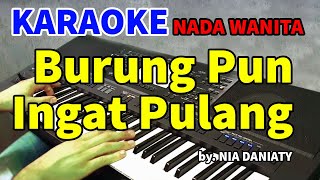 Download lagu BURUNG INGAT PULANG Nia Daniaty KARAOKE HD... mp3