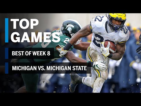 Top Games of 2018: Week 8 | Michigan Wolverines vs. Michigan State Spartans | B1G Football