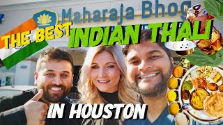 Best Indian THALI in HOUSTON TEXAS! (Maharaja Bhog – Full Menu Review)