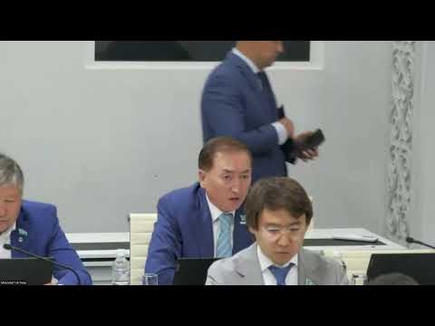 37-ая внеочередная сессия маслихата города Астаны