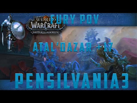 Atal'Dazar 17+ Fury Warrior PoV