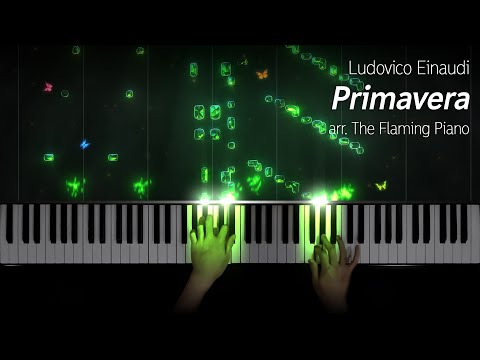 🦋 Ludovico Einaudi - Primavera 🦋 (ADVANCED piano cover) w/ sheet music