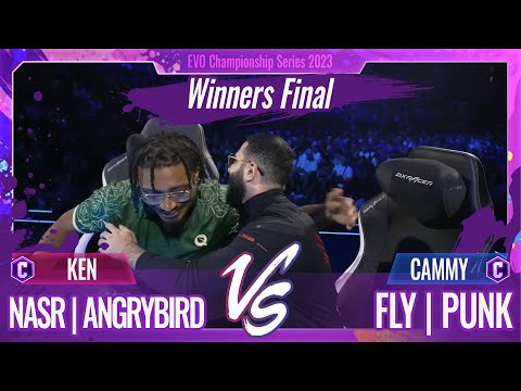 【EVO Championship Series 2023】「Winners Final」NASR｜ANGRYBIRD（ケン/C）vs FLY｜PUNK（キャミィ/C）