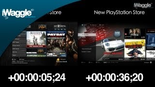 Old PlayStation Store VS New PlayStation Store (Early Speed Test)