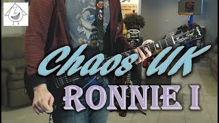 Chaos UK - Ronnie I - Guitar Cover (Tab in description!)