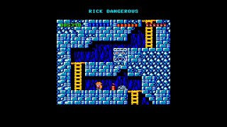 Enterprise 128 Game: Rick Dangerous (1989)