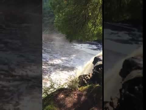 Presque Isle Falls hike