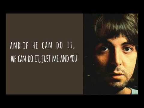 With a little luck by PAUL MCCARTNEY lyrics