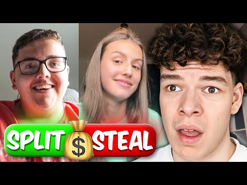 SPLIT OR STEAL MIT ZUSCHAUERN…