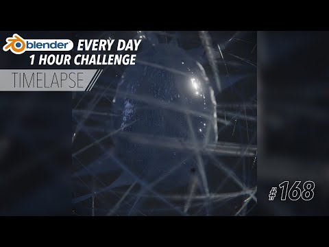 Making a Spooky Monster Egg and Webs With Geometry Nodes - Blender Every Day #168