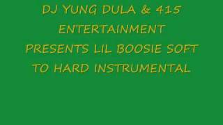 Lil Boosie- soft to hard instrumental