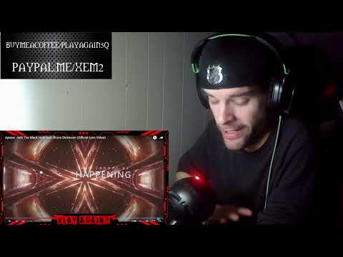 Ayreon - Into The Black Hole feat  Bruce Dickinson (First Time Reaction)