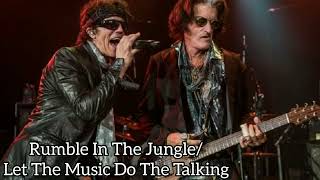 Joe Perry &amp; Friends - Rumble In The Jungle/Let The Music Do The Talking - Boston 2018