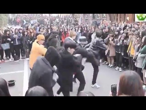 dob - Big Bang Bangbangbang Dance Cover - Hongdae 160116.mp4