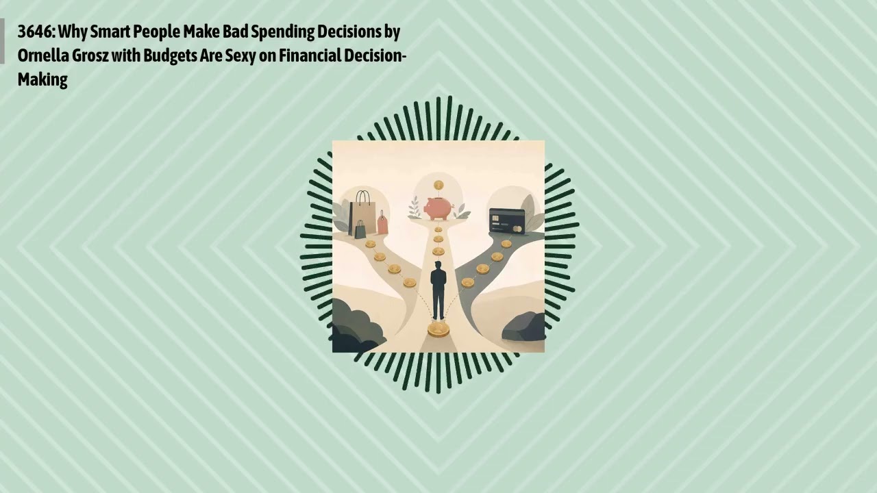 3646: Why Smart People Make Bad Spending Decisions by Ornella Grosz with Budgets Are Sexy on...