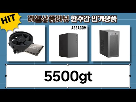 5500GT 내장그래픽으로 롤, 배그 가능? 실성능 분석!
