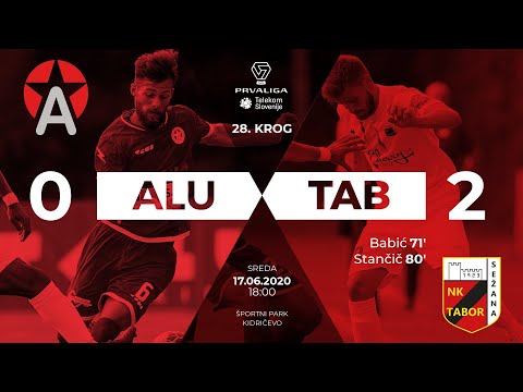 28.krog: Aluminij - CB24 Tabor Sežana 0:2 ; Prva liga Telekom Slovenije 2019/2020