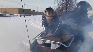 Groundhog Day 2019 - Tri-Glide Snow Donuts, Drifting, & Burnout - Hale's Harley Davidson