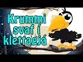 Krummi svaf í klettagjá | Krakka Lög | The Raven Slept in a cliff Rhyme in Icelandic