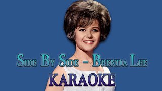 Side By Side - Brenda Lee (Karaoke)