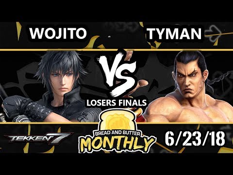 BnB 3 Tekken 7 - Wojito (Noctis) Vs. Tyman (Feng) - T7 Losers Finals