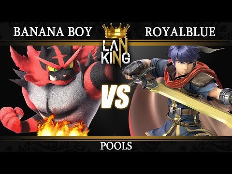 Smash Weekly IX - Pools - Banana Boy (Incineroar) vs RoyalBlue (Ike)