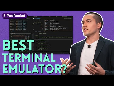 The Ghostty Terminal Emulator | Mitchell Hashimoto | PodRocket
