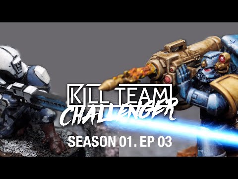 Kill Team: Challenger - Tau vs Ultramarines S01 E02 battle report.